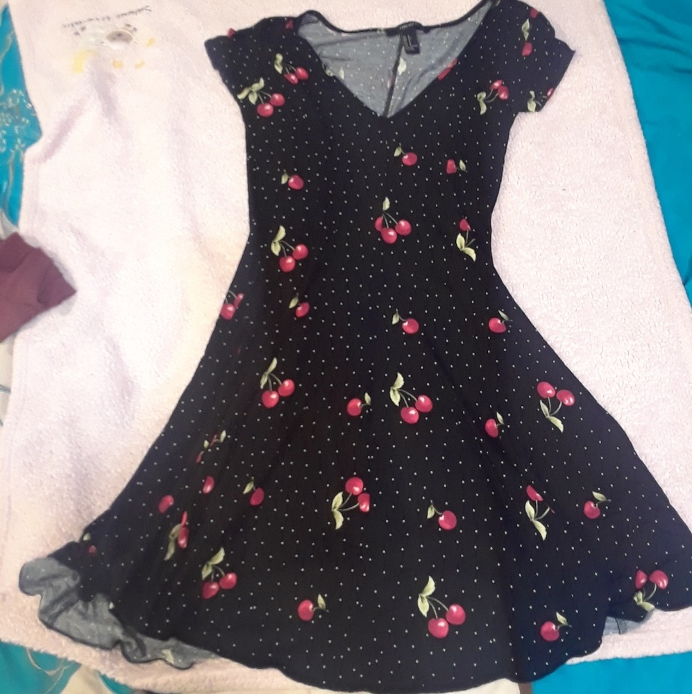 Polka Dot Cherry Dress